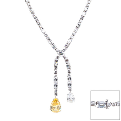 LARIAT NECKLACE - N178/CAN/CZ