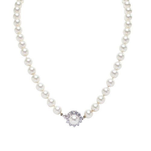 PEARL NECKLACE - NF115/17/PL/CZ