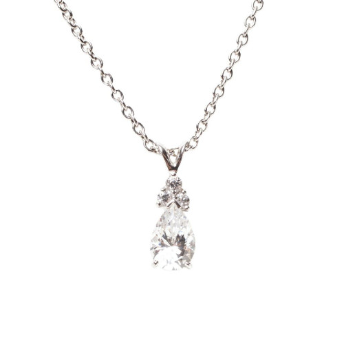 1CT PEARSHAPE PENDANT - 8107/CZ
