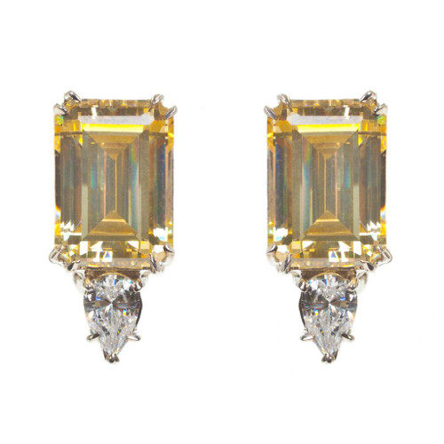 EARRING EC W/PS - EF555/CZ