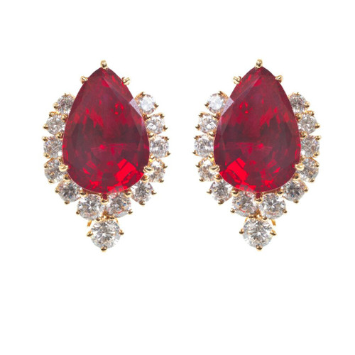EARRING - T12473/RUB/CZ