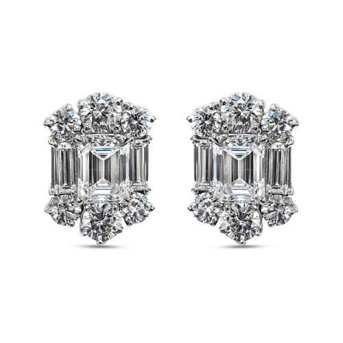 BAG W/ROUND EARRING - E65T/CZ