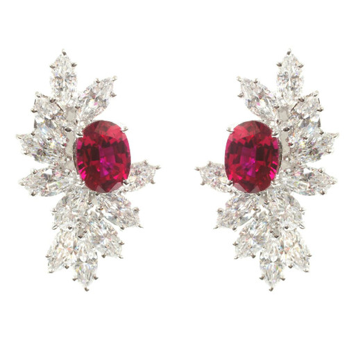 OVAL CENTER WITH MARQ /PEARS - CJ60/RUB/CZ