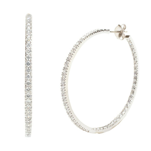 NARROW PRONG HOOP - EFK780/CZ