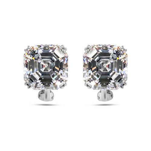 Square Studs with Vermeil (16 TCW)