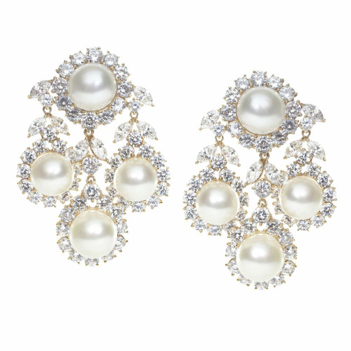 Pearl Drop Earring (27.5 TCW) Pearl Drop Earring (27.5 TCW)