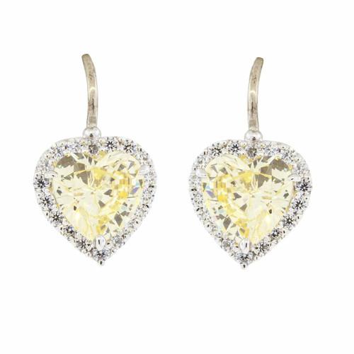 1.5CT PAVE HEART ON WIRE - EF994/CAN/CZ