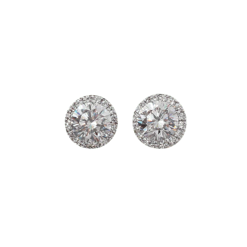 Pave Studs with Vermeil (3 TCW) Pave Studs with Vermeil (3 TCW)