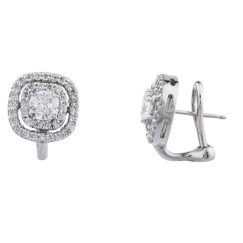 .8CT CUSHION WITH DOUBLE HALO - EF1355/CZ