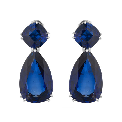 CUSHION TOP WITH LARGE PEARSHAPE DROP - EF1447/SAP