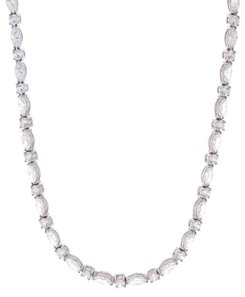 NECKLACE RD. W MARQ.CZ - NMR/CZ