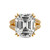 Asscher Cut Center with Split Shank Pave (12.2 TCW)
