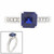 1CT PRINCESS CUT RING F1183-SAP-CZ-14K