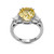 3.5CT OVAL CUT WITH DOUBLE TAPERED BAGUETTES F1302-CAN-CZ-14K