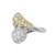 BYPASS PAVE COCKTAIL RING F1384-CAN-CZ-14K