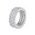 Three Row Eternity Band