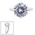 5ct Round Cut Center Solitaire Ring. Center stone size: 11mm