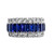 Royal Sapphire Baguette and Round Wedding Band (7.25TCW) Royal Sapphire Baguette and Round Wedding Band (7.25TCW)