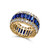Royal Sapphire Baguette and Round Wedding Band (7.25TCW) Royal Sapphire Baguette and Round Wedding Band (7.25TCW)