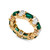 OVAL BAND .5CT ALTER. DIRECTION F892-EM-CZ-14K