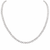 Round Tennis Necklace (3.25mm)