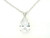 3.5CT PEARSHAPE PENDANT ON BAIL - P3.5PS/CZ
