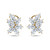 Marquise and Pear Cluster Earrings (6 TCW)