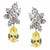 Marquise and Pear Cluster Drop Earrings (14 TCW)