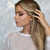 EARRING  RD W/MQ AND RDS DWN W/PS AT BOT - EF569PS/CZ