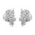 EARRING ARRAY OF MARQ W/BAG SET DN CRV 1 SIDE - EF193/CZ