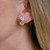 Canary and Clear Double Stud Earrings (8 TCW)