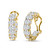 Oval-Cut Hoop Earrings (11 TCW) Oval-Cut Hoop Earrings (11 TCW)