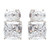 Oval & Square Double Stud (8 TCW)