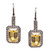 Canary and Micropave Drop Earrings (4.5 TCW) Canary and Micropave Drop Earrings (4.5 TCW)