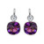 Amethyst Cushion Drop with Bezel (11 TCW)