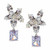 EARRING 5 LG MARQ CLUST TOP W/EC DROP - CJ79D/CZ