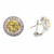 Canary Antique Stud Earrings (6.5 TCW)