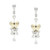 DELICATE HEART DROP EARRING - EF1193/CAN/CZ