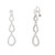 THREE TIERED DROP EARRING