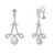 Scroll Drop Earrings (6.5 TCW) Scroll Drop Earrings (6.5 TCW)