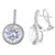 Solitaire & Pave Drop Earrings (14.75 TCW)