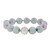 12MM GREY PEARL WITH PAVE CLASP - BPV12G/1/PRL/CZ