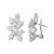 Pear Cluster Earrings (11 TCW)