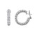 Medium Oval-Cut Hoop Earrings (15TCW) Medium Oval-Cut Hoop Earrings (15TCW)