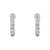 Medium Oval-Cut Hoop Earrings (15TCW) Medium Oval-Cut Hoop Earrings (15TCW)
