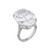 22CT(22X16) SOLITAIRE OVAL  F1429-CZ-14K