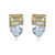 Toi et Moi Pear and Canary Emerald-Cut Earrings (5.5 TCW) Toi et Moi Pear and Canary Emerald-Cut Earrings (5.5 TCW)