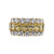 Three Row Canary Yellow Oval & Round Eternity Band Three Row Canary Yellow Oval & Round Eternity Band