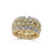 Three Row Canary Yellow Oval & Round Eternity Band Three Row Canary Yellow Oval & Round Eternity Band