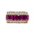 Ruby Baguette and Round Wedding Band (7.25TCW) Ruby Baguette and Round Wedding Band (7.25TCW)